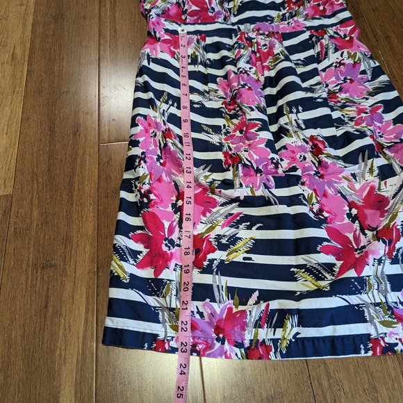 Motherhood Maternity Striped Floral Dress - Picture 4 of 11